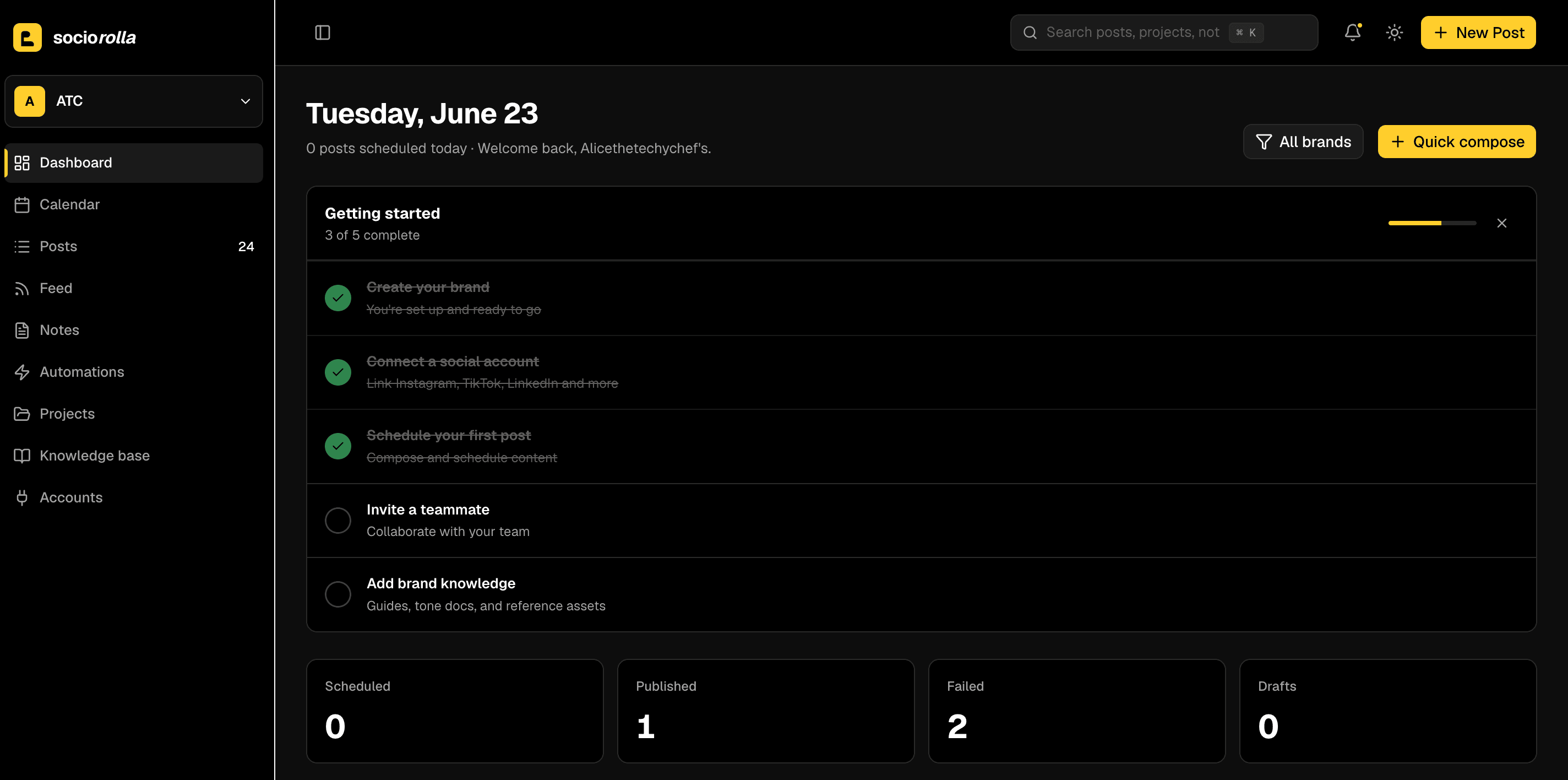 Dashboard